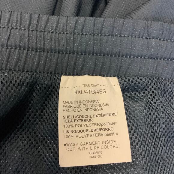 Under Armour Mens 4XL Blue Black Vital Woven Pants Workout Run Activewear J20-31 - Picture 7 of 8